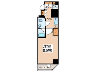 ｽﾃｰｼﾞﾌｧｰｽﾄ浅草橋（901）の物件間取画像